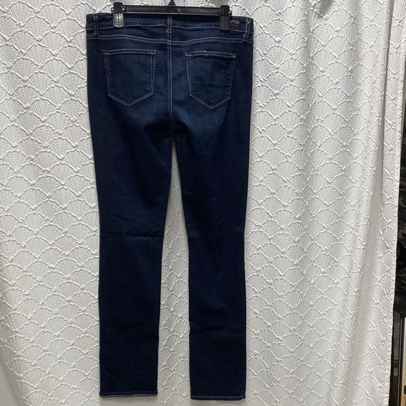 Jade size 32 Navy Skyline straight Women's Jeans dark wash stretch comfy casual - Picture 1 of 12